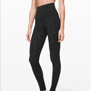 Lululemon Align 28 inch Leggings - Camo Deep Coal